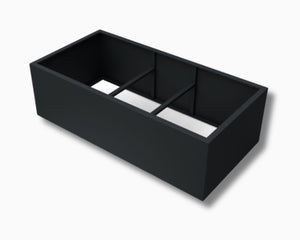 Aluminium plantenbak zonder bodem