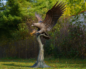 Bronzen beelden vogels - Doika