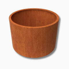 Ronde cortenstaal plantenbakken