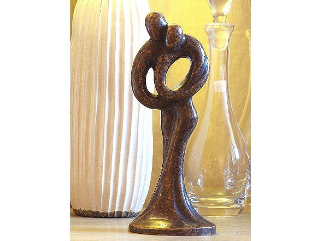 Bronzen beeld Abstract Liefdespaar 30 cm 30x12x16cm - Doika - Bronzen beeld - Doika - 5410807017197 - AN0719BR-BI