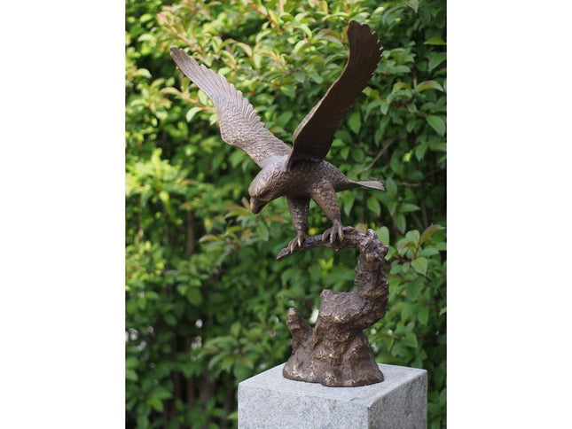Bronzen beeld Arend met gespreide vleugels 76x37x56cm - Doika - Bronzen beeld - Doika - 5410807003893 - AN0389BR-B