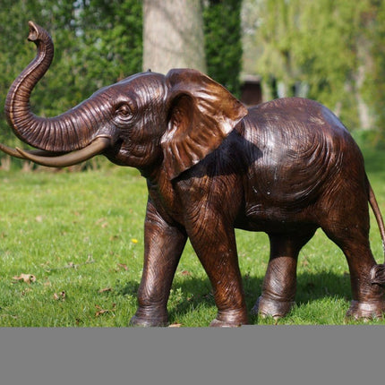 Bronzen beeld Baby olifant 93x61x125cm 45kg - Doika - Bronzen beeld - Doika - 5410807611722 - PB61172