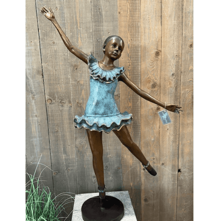 Bronzen Beeld Ballerina 130x64x32cm (HxBxL) - Doika - Bronzen beeld - Thermobrass - 5410807890868 - B89086