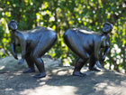 Bronzen beeld Dikke dame links 19x11x16cm - Doika - Bronzen beeld - Doika - 5410807813706 - AN1370BR-B-L