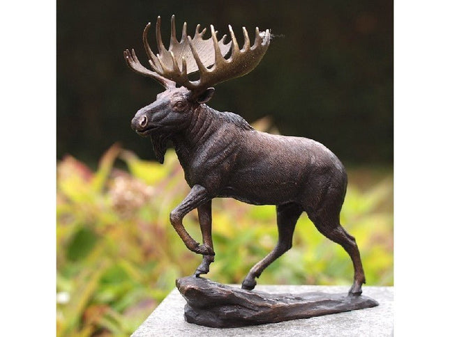Bronzen beeld Eland 30x15x26cm - Doika - Bronzen beeld - Doika - 5410807011423 - AN1142BR-B