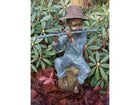 Bronzen beeld Fluitspeler met hoed 48x30x20cm - Doika - Bronzen beeld - Doika - 5410807008560 - GA0856BR-V