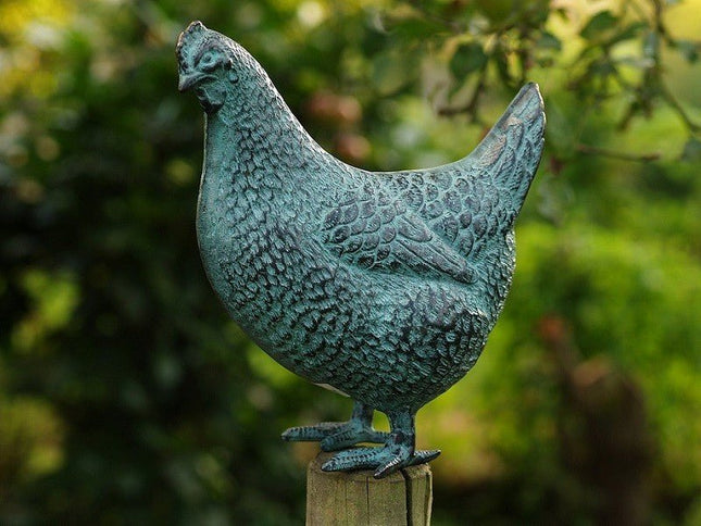 Bronzen beeld Hen 20x10x19cm - Doika - Bronzen beeld - Doika - 5410807054185 - AN5418V