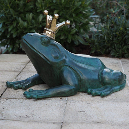 Bronzen beeld Kikkerprins 50x60x80cm - Doika - Bronzen beeld - Doika - 5410807914656 - B1465