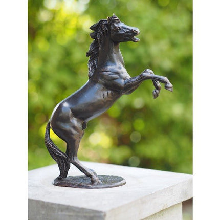 Bronzen beeld Klein steigerend paardje 24x7x19cm - Doika - Bronzen beeld - Doika - 5410807011003 - AN1100BR-B