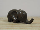 Bronzen beeld Kleine olifant 9x9x22cm - Doika - Bronzen beeld - Doika - 5410807021378 - AN2137BR-BI