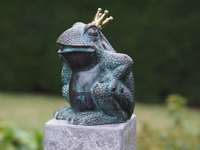 Bronzen beeld Koningskikker 17x11x13cm - Doika - Bronzen beeld - Doika - 5410807013236 - AN1323BR-V-F