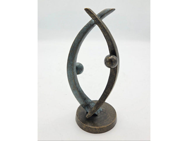 Bronzen beeld Modern sculptuur 22x8x10cm - Doika - Bronzen beeld - Doika - 5410807030424 - AN3042BR-VI