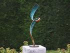 Bronzen beeld Modern sculptuur 'HELIX' 56x13x13cm - Doika - Bronzen beeld - Doika - 5410807015469 - AN1546BR-HP