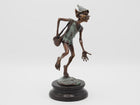 Bronzen beeld Pixie 27x12x13cm - Doika - Bronzen beeld - Doika - 5410807012406 - AN1240BR-B