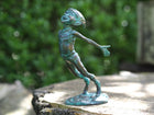 Bronzen beeld Pixie armen achteruit 20x11x7cm - Doika - Bronzen beeld - Doika - 5410807014066 - BS1406V