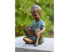Bronzen beeld Schrijvend jongetje 15x10x8cm - Doika - Bronzen beeld - Doika - 5410807008027 - AN0802BRW-V