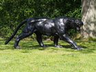 Bronzen beeld Sluipende Panter 65x40x190cm - Doika - Bronzen beeld - Doika - 5410807014844 - B1484
