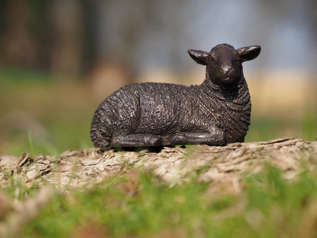 Bronzen beeld Staand schaap 7x5x10cm - Doika - Bronzen beeld - Doika - 5410807014585 - BS1458B