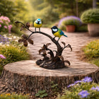 Bronzen Beeld Vogelpaar 33x18x27 cm - Doika - Bronzen beeld - Thermobrass - 5410807015629 - BS1562B