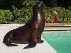 Bronzen beeld Zeeleeuw 78x90x95cm 28kg - Doika - Bronzen beeld - Doika - 5410807972281 - B97228