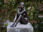 Bronzen beeld Zittend 29x11x30cm - Doika - Bronzen beeld - Doika - 5410807005118 - AN0511BR-B