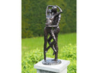 Bronzen beeld Zoenend liefdespaar 54x15x18cm - Doika - Bronzen beeld - Doika - 5410807009284 - AN0928BR-BI