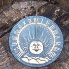Bronzen Platte zonnewijzer zon 9x26x26cm - Doika - Zonnewijzer - Doika - 5410807063026 - GA6302V