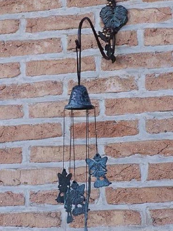 Bronzen Windgong met elfjes 30x9x9cm - Doika - Windgong - Doika - 5410807100981 - WC0098BR-V