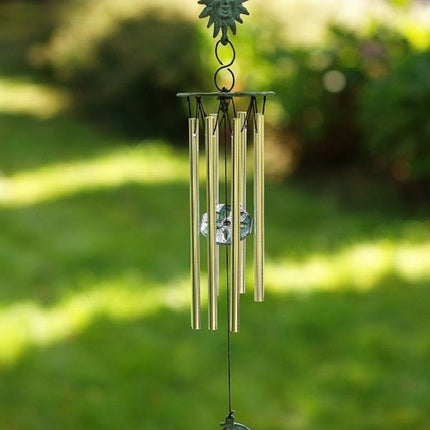 Bronzen Windgong met zon en maan 55x10x10cm - Doika - Windgong - Doika - 5410807068335 - WC6833V