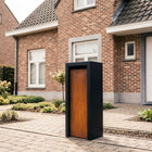 Cortenstaal Brievenbus GB022 Achtertuitname - Doika - Brievenbus - Geroba -  - LitruCS1