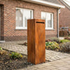 Cortenstaal Brievenbus GB025 Achtertuitname - Doika - Brievenbus - Geroba -  - LettaC1