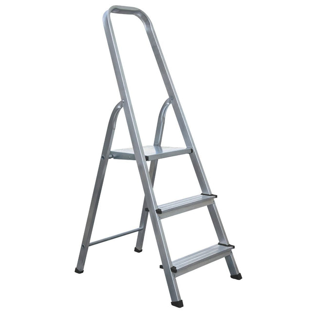 Escalo Aluminium trapladder 3 treden – Easy Step - Doika - Ladders en Stellingen - Escalo - 5414045031076 - L153