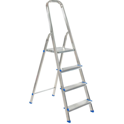 Escalo Aluminium trapladder 44x153x11 cm - 4 treden – Easy Step - Doika - Ladders en Stellingen - Escalo - 5414045031083 - L154