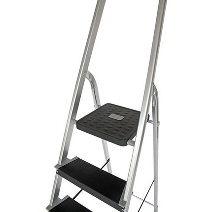 Escalo Aluminium trapladder 45.5x177x12 cm - 5 treden – Power Step - Doika - Ladders en Stellingen - Escalo - 5414045121852 - L185