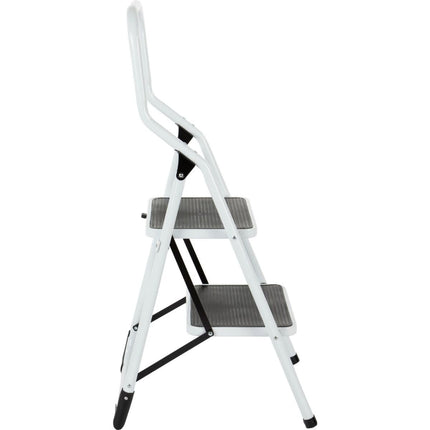 Escalo Trapladder Big Step 2 Brede Tr. - Wit - Doika - Ladders en Stellingen - Escalo - 5414045992117 - L212