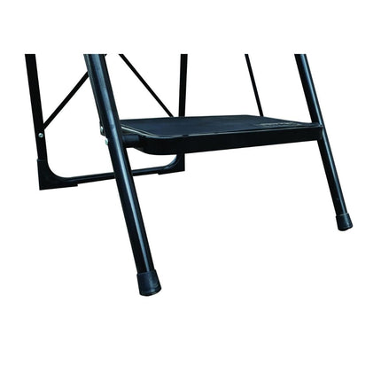 Escalo Trapladder Big Step 4 Brede Tr. - Zwart - Doika - Ladders en Stellingen - Escalo - 5414045041952 - L214N