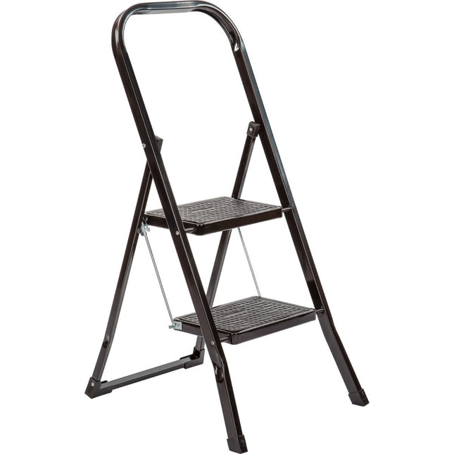Escalo Trapladder Color Step 2TR. +Beugel Zwart - Doika - Ladders en Stellingen - Practo Home - 5414045004797 - L422HN