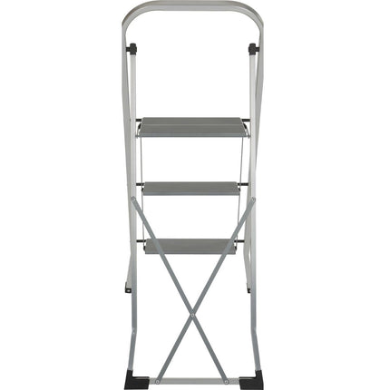 Escalo Trapladder in Alu Princess 3 Brede Treden - Doika - Ladders en Stellingen - Escalo - 5414045030086 - L235
