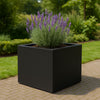 GARDRA Polyester plantenbak 100x100x60 cm - Gitzwart (RAL 9005) - Doika - Plantenbak - GARDRA -  - DOIKA-AP-06.2-RAL-9005