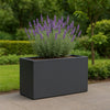 GARDRA Polyester plantenbak 100x30x50 cm - Zwartgrijs (RAL 7021) - Doika - Plantenbak - GARDRA -  - DOIKA-BP-33-RAL-7021