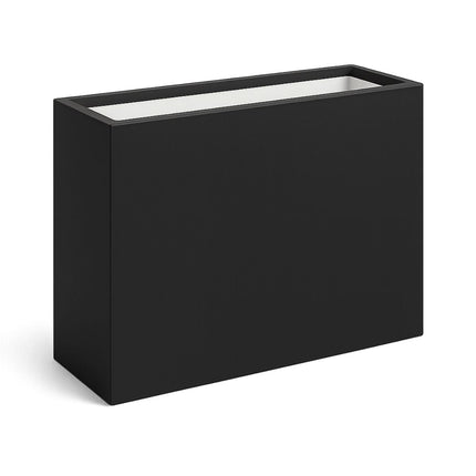 GARDRA Polyester plantenbak 100x40x100 cm - Gitzwart (RAL 9005) - Doika - Plantenbak - GARDRA -  - DOIKA-BP-15-RAL-9005