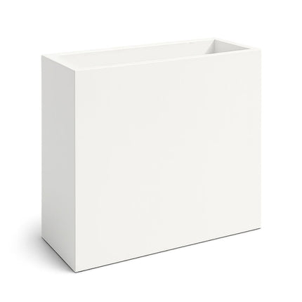 GARDRA Polyester plantenbak 110x40x110 cm - Zuiver Wit (RAL 9010) - Doika - Plantenbak - GARDRA -  - DOIKA-BP-16-RAL-9010