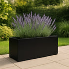 GARDRA Polyester plantenbak 120x30x40 cm - Gitzwart (RAL 9005) - Doika - Plantenbak - GARDRA -  - DOIKA-BP-11-RAL-9005