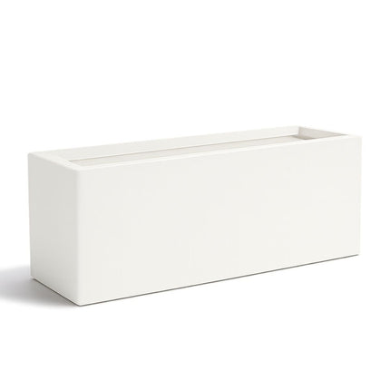 GARDRA Polyester plantenbak 120x30x50 cm - Zuiver Wit (RAL 9010) - Doika - Plantenbak - GARDRA -  - DOIKA-BP-34-RAL-9010