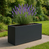 GARDRA Polyester plantenbak 120x30x60 cm - Gitzwart (RAL 9005) - Doika - Plantenbak - GARDRA -  - DOIKA-BP-19-RAL-9005