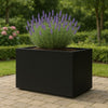 GARDRA Polyester plantenbak 125x65x70 cm - Gitzwart (RAL 9005) - Doika - Plantenbak - GARDRA -  - DOIKA-BP-39-RAL-9005