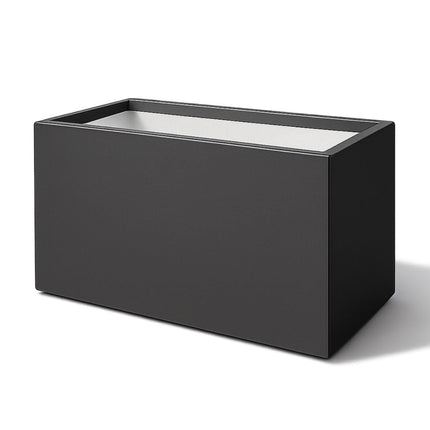 GARDRA Polyester plantenbak 125x65x70 cm - Zwartgrijs (RAL 7021) - Doika - Plantenbak - GARDRA -  - DOIKA-BP-39-RAL-7021