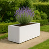 GARDRA Polyester plantenbak 137x50x50 cm - Zuiver Wit (RAL 9010) - Doika - Plantenbak - GARDRA -  - DOIKA-BP-22-RAL-9010