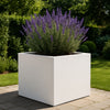GARDRA Polyester plantenbak 140x140x140 cm - Zuiver Wit (RAL 9010) - Doika - Plantenbak - GARDRA -  - DOIKA-AP-10-RAL-9010