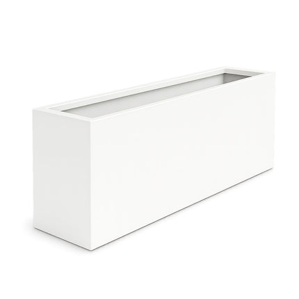 GARDRA Polyester plantenbak 150x25x80 cm - Zuiver Wit (RAL 9010) - Doika - Plantenbak - GARDRA -  - DOIKA-BP-5.1-RAL-9010